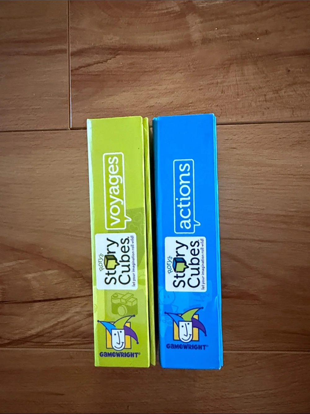 Story Cubes Kids Game - Blue Actions & Green Voyages